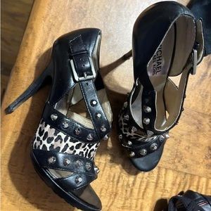 Micheal Kors 6 Leopard Heels